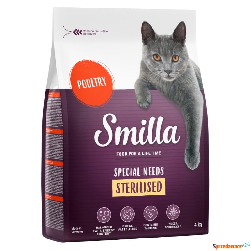 Smilla Adult Sterilised - 4 kg - Karmy dla kotów - Łomża