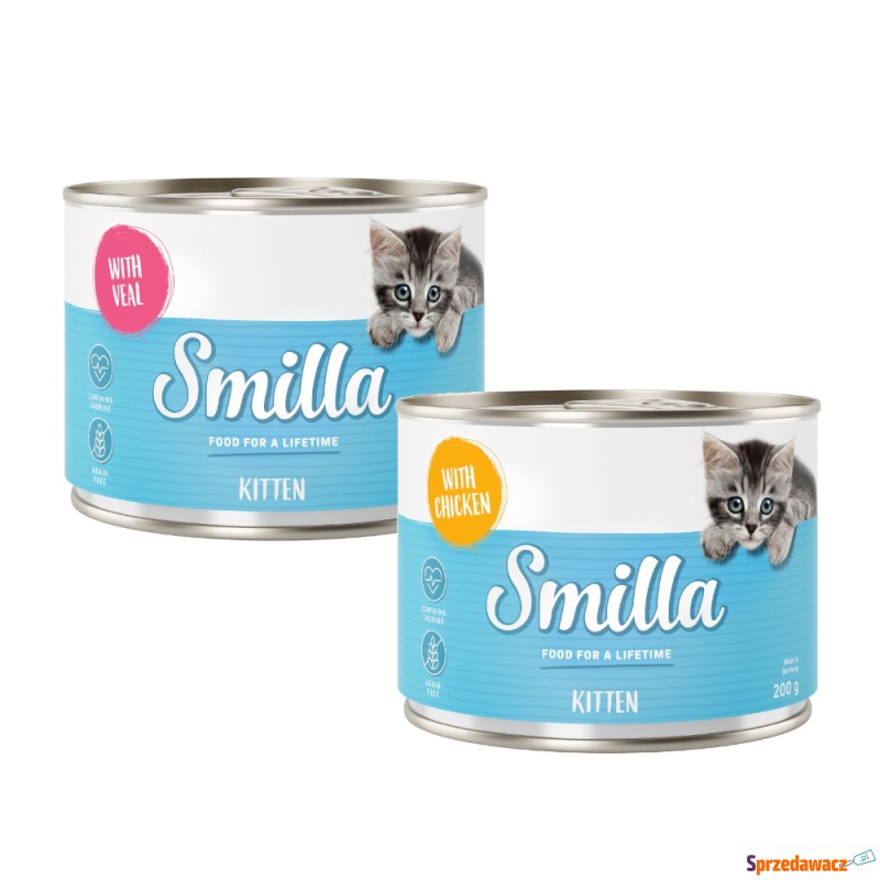 Smilla Kitten, 6 x 200 g - Pakiet mieszany - Karmy dla kotów - Elbląg