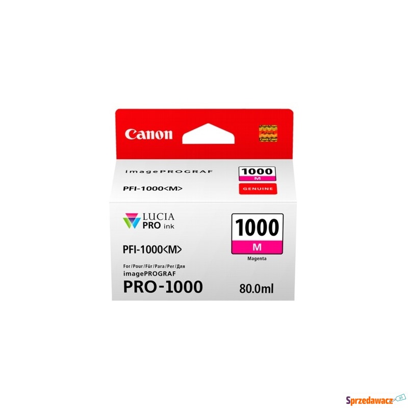 Tusz Oryginalny Canon PFI-1000M (0548C001) (P... - Tusze, tonery - Będzin
