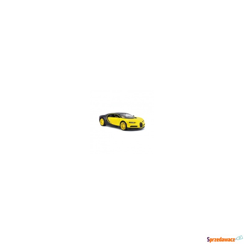  Model kompozytowy Bugatti Chiron żółto-czarny... - Samochodziki, samoloty,... - Pruszków