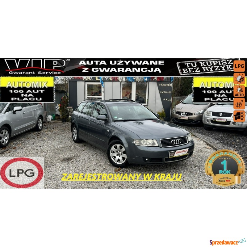 Audi A4 2002,  2.0 benzyna+LPG - Na sprzedaż za 12 900 zł - Świdnica