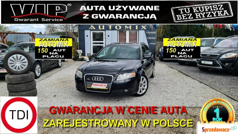 Audi A4 2006,  2.0 diesel - Na sprzedaż za 19 900 zł - Świdnica