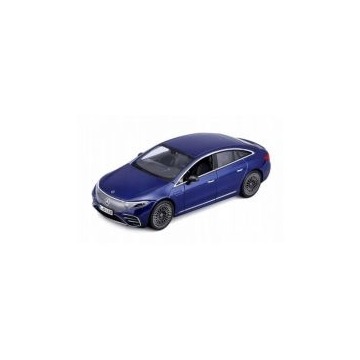  Model kompozytowy Mercedes-Benz EQS 2022 niebieski 1/27 Maisto