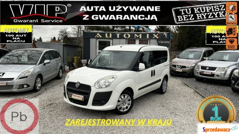 Fiat Doblo  Minivan/Van 2011,  1.4 diesel - Na sprzedaż za 26 900 zł - Świdnica