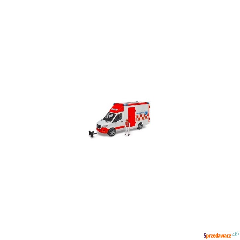  MB Sprinter Ambulans z figurką ratownika  - Samochodziki, samoloty,... - Legionowo