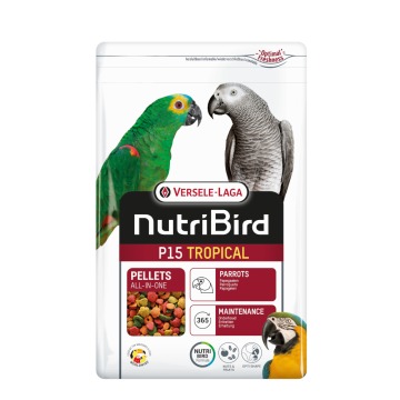 Pokarm dla papug Nutribird P15 Tropical - 10 kg