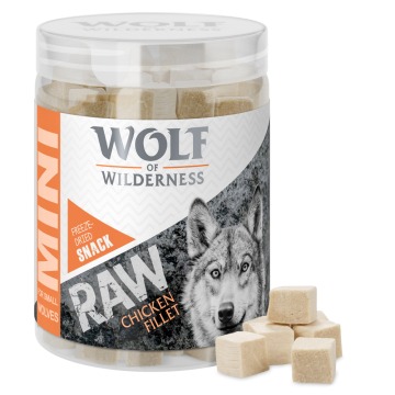 Wolf of Wilderness - Mini RAW liofilizowane przysmaki premium - Filet z kurczaka (60 g)