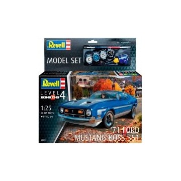  Model Set Mustang Boss 351 71' Cobi