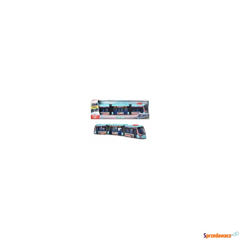  Miejski tramwaj przegubowy Siemens 40cm Simba - Samochodziki, samoloty,... - Płock