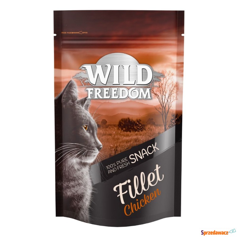 Wild Freedom Filet Snacks, kurczak - 100 g - Przysmaki dla kotów - Płock