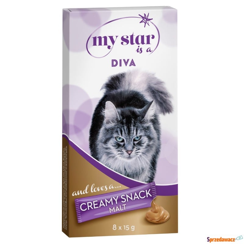 My Star is a Diva – Creamy Snack z ekstraktem... - Przysmaki dla kotów - Kędzierzyn-Koźle
