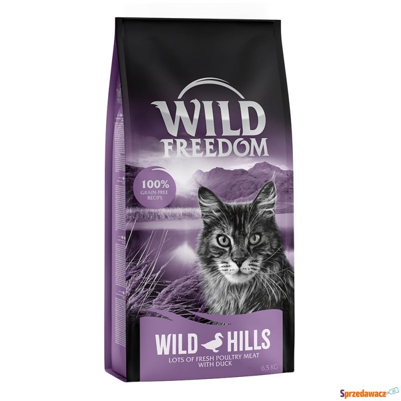 Wild Freedom Adult „Wild Hills”, kaczka - 6,5... - Karmy dla kotów - Szczecin