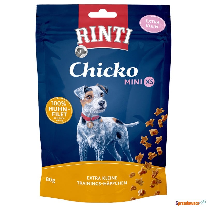 RINTI Extra Chicko Mini XS, kurczak - 2 x 80 g - Przysmaki dla psów - Kraków