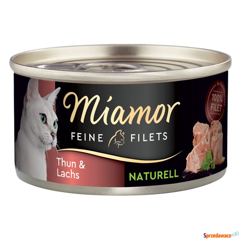 Miamor Feine Filets Naturelle, 6 x 80 g - Tuńczyk... - Karmy dla kotów - Białystok