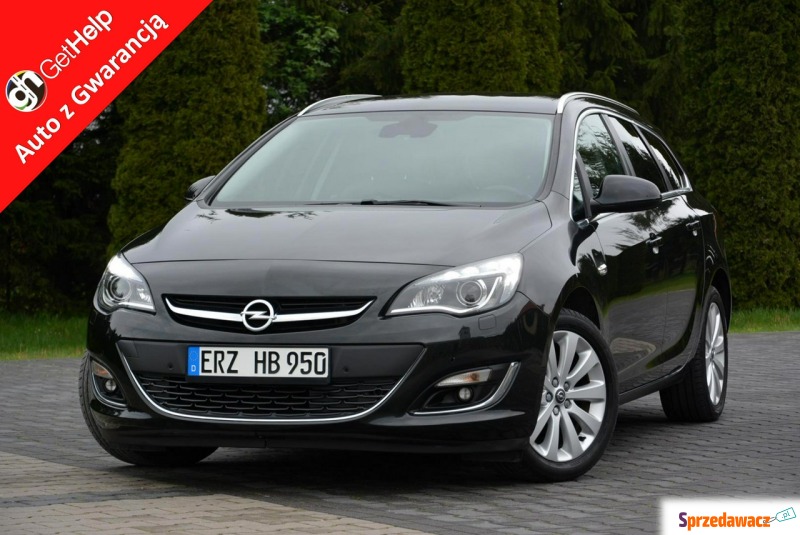 Opel Astra 2014,  1.4 benzyna - Na sprzedaż za 37 900 zł - Ostrów Mazowiecka