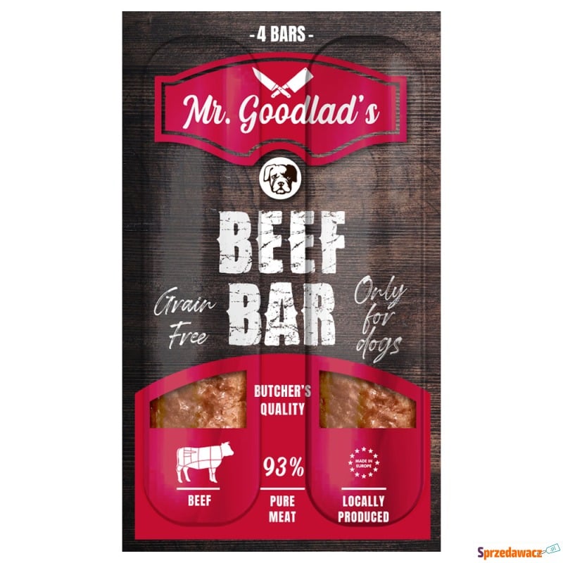 Mr. Goodlad's Meat Bar przysmaki wołowe dla psów... - Przysmaki dla psów - Nysa