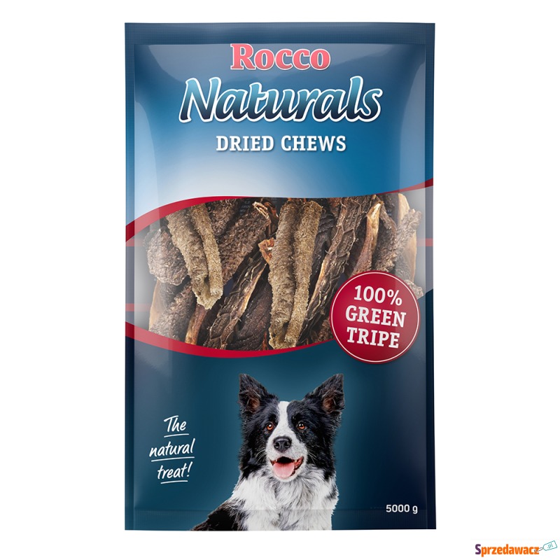 Rocco żwacze wołowe, zielone - 5000 g - Przysmaki dla psów - Inowrocław