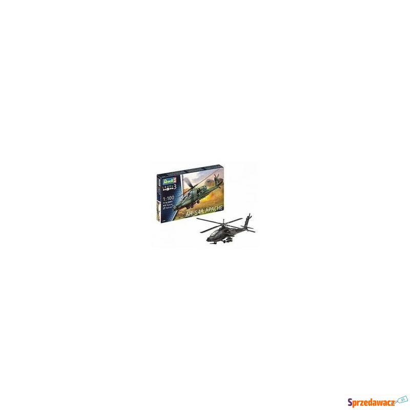  Śmigłowiec szturmowy. Boeing AH-64A Apache Cobi - Samochodziki, samoloty,... - Wieluń
