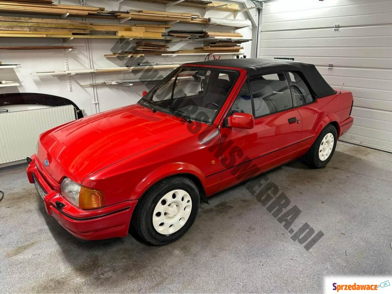 Ford Escort  Coupe/Sportowy 1986,  1.6 benzyna - Na sprzedaż za 8 250,00 zł - Kiczyce