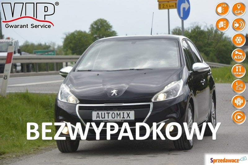 Peugeot 208  Hatchback 2017,  1.2 benzyna - Na sprzedaż za 39 400 zł - Sędziszów Małopolski