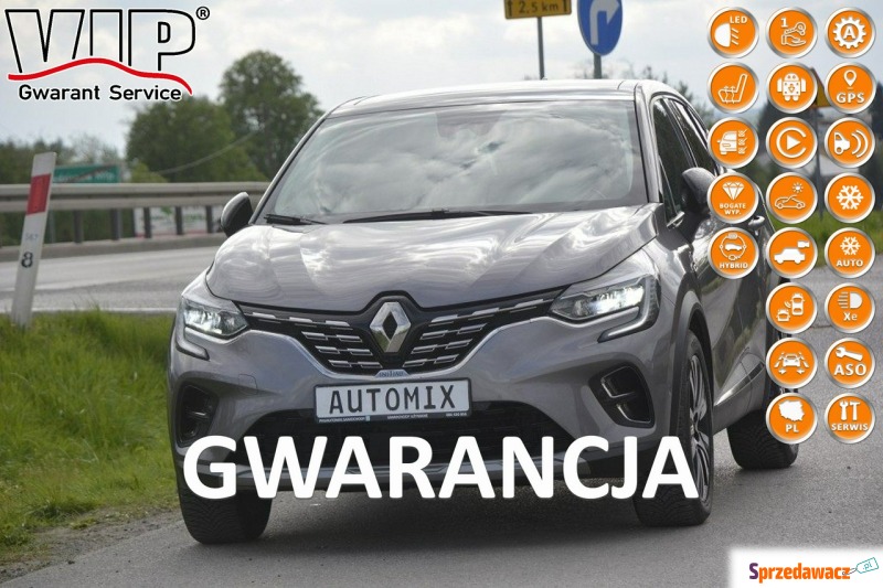 Renault Captur  Hatchback 2021,  1.6 hybryda - Na sprzedaż za 95 300 zł - Sędziszów Małopolski