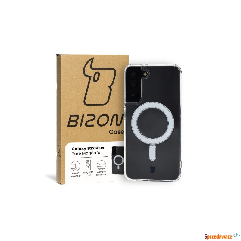 Etui Bizon Case Pure MagSafe do Galaxy S22 Plus,... - Etui na telefon - Chorzów