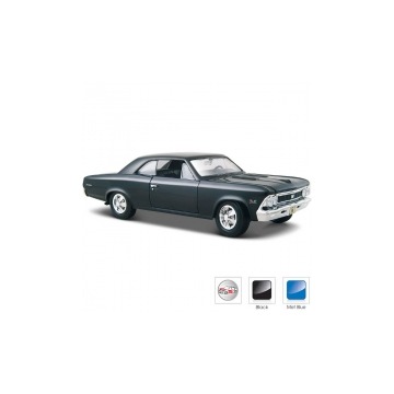  Model kompozytowy Chevrolet Chevelle SS 396 1966 niebieski Maisto