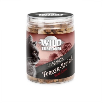 Wild Freedom RAW, liofilizowana wątroba wołowa - 3 x 60 g