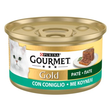 Gourmet Gold Mousse, 24 x 85 g - Królik