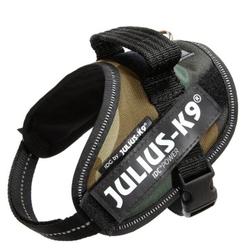 JULIUS-K9 IDC® Power Camouflage, szelki dla psa - Rozm. Mini: Obwód w klatce piersiowej 49 - 67 cm