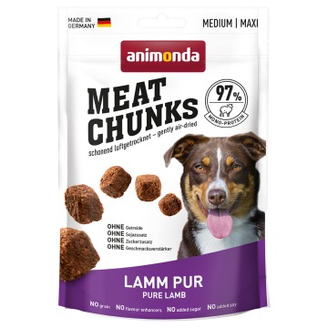animonda Meat Chunks Medium / Maxi - Jagnięcina, 80 g