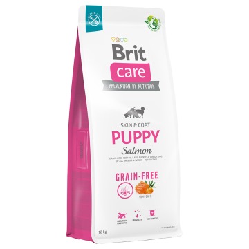 Brit Care Dog Grain-Free Puppy, łosoś i ziemniaki - 2 x 12 kg