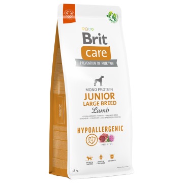 Brit Care Dog Hypoallergenic Junior Large Breed, jagnięcina i ryż - 2 x 12 kg