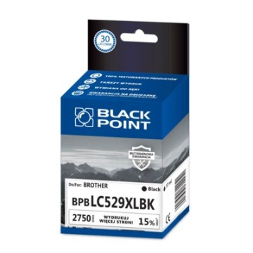 Kartridż atramentowy Black Point BPBLC529XLBK