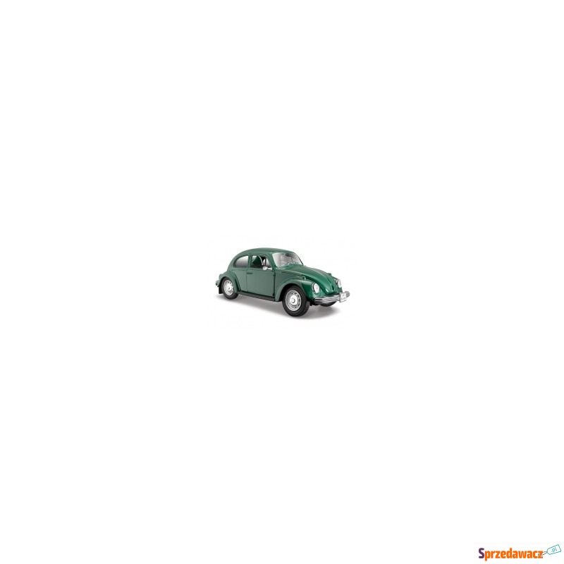  Model kompozytowy Volkswagen Beetle 1/24 zielony... - Samochodziki, samoloty,... - Gliwice