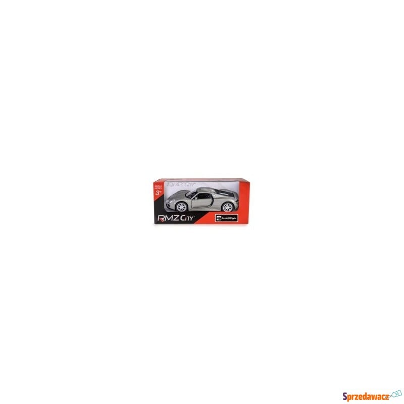  RMZ City Porsche 918 Spyder srebrny w skali 1:32... - Samochodziki, samoloty,... - Kołobrzeg