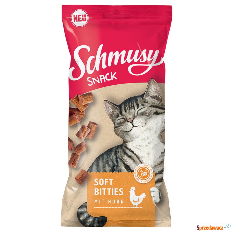 Schmusy Snack Soft Bitties, przysmaki dla kota... - Przysmaki dla kotów - Radom