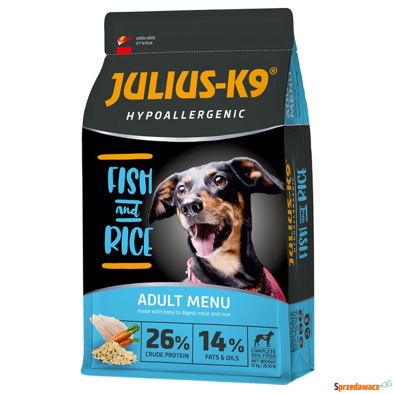 JULIUS-K9 High Premium Adult Hypoallergenic, ryba... - Karmy dla psów - Nysa