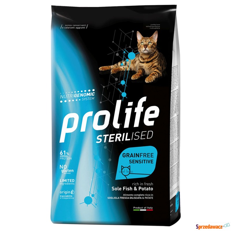 Prolife Cat GF Sole & Ziemniaki sterylizowane... - Karmy dla kotów - Przemyśl