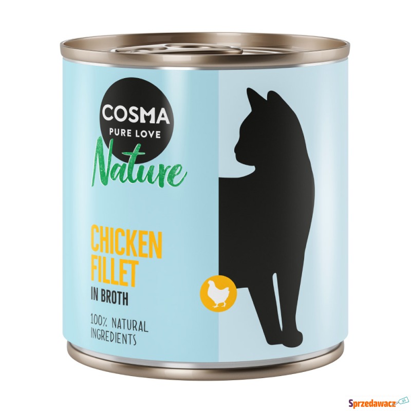 Cosma Nature, 6 x 280 g - Filet z kurczaka - Karmy dla kotów - Toruń