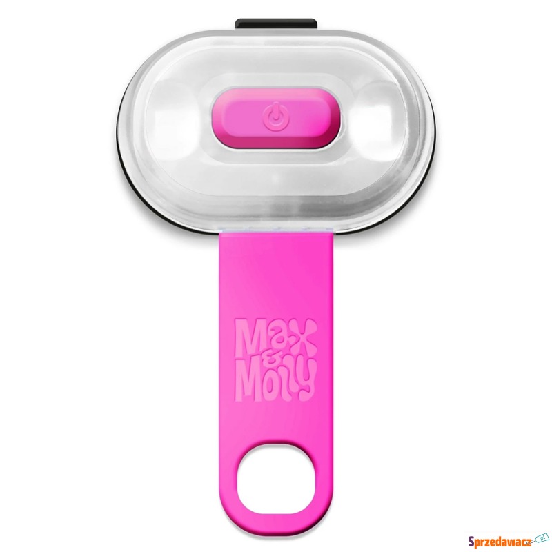 Max & Molly Matrix Ultra LED Safety light - Różowa - Smycze i obroże - Rzeszów