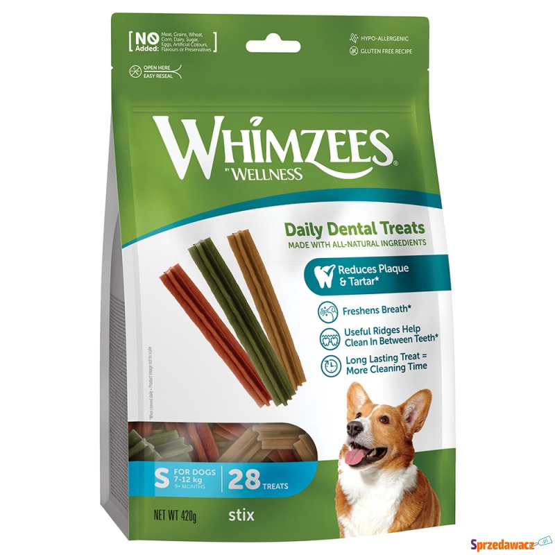 Whimzees by Wellness Stix - Rozmiar S: dla małych... - Przysmaki dla psów - Szczecin