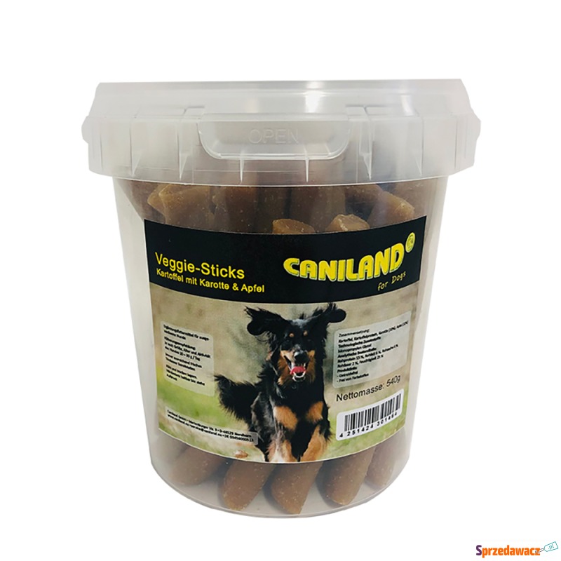 Caniland wegetariańskie pałeczki - 2 x 540 g - Przysmaki dla psów - Gliwice