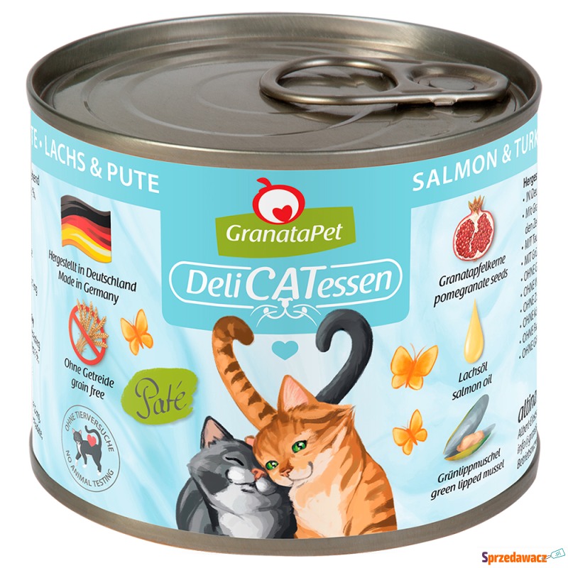 GranataPet DeliCatessen, 6 x 200 g - Pakiet m... - Karmy dla kotów - Jawor