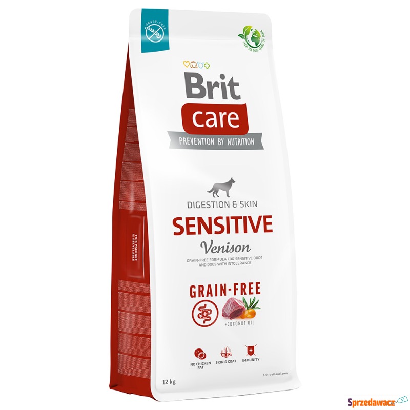 Brit Care Dog Grain-Free Sensitive, dziczyzna... - Karmy dla psów - Kielce