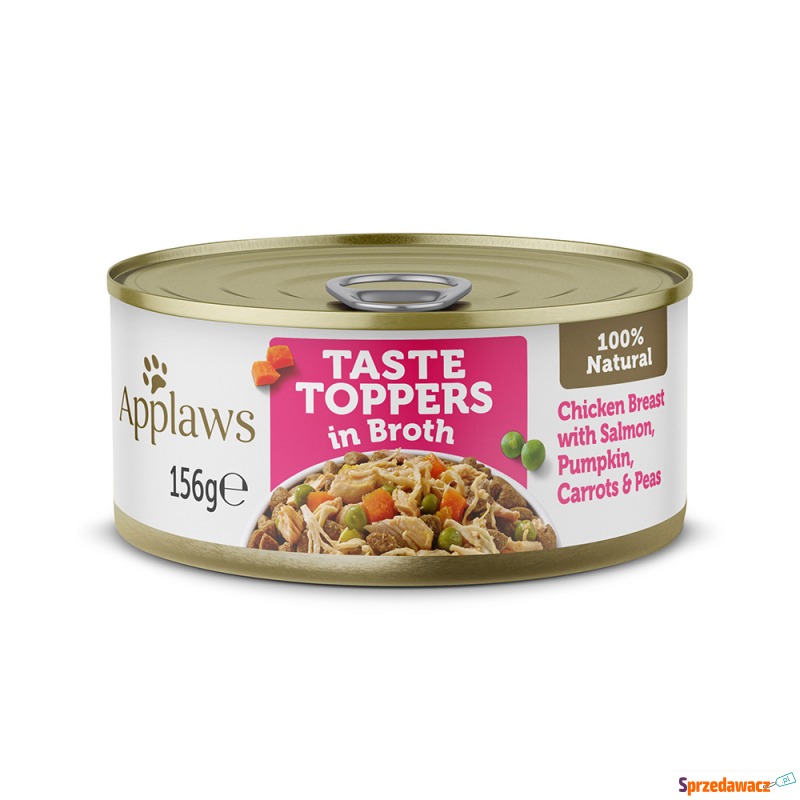 Applaws Taste Toppers w bulionie, 6 x 156 g -... - Karmy dla psów - Częstochowa