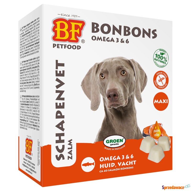 Biofood Sheep Fat Bonbons z łososiem średnie/... - Akcesoria dla psów - Kielce