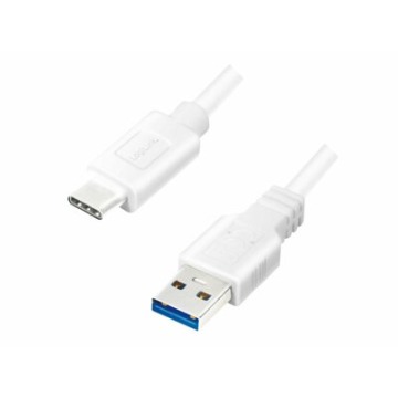Kabel LogiLink USB 3.2 na USB Typ-C 0,5m biały CU0173