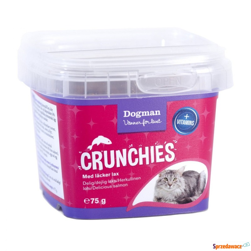 DOGMAN kot box crunchies dental 75 g - Przysmaki dla kotów - Płock