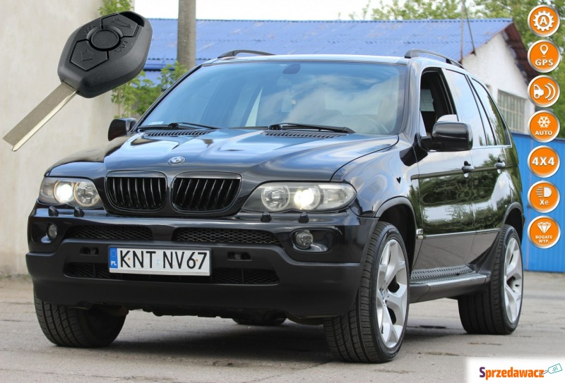 BMW X5  SUV 2004,  3.0 diesel - Na sprzedaż za 29 599 zł - Nysa